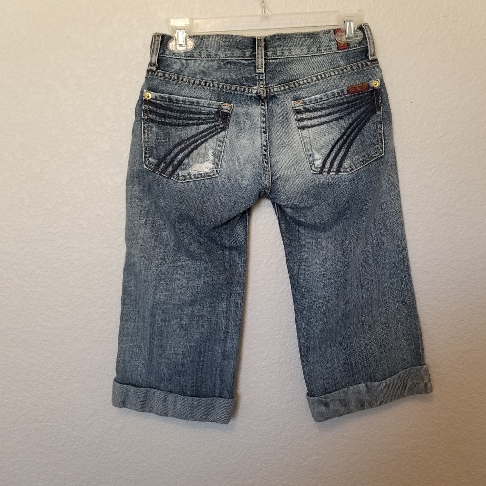 7 For All Mankind Crop Dojo size 24
